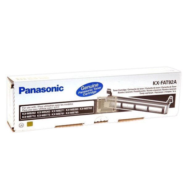 Картридж Toner Cart. Panasonic KX-MB263 / 763/773 (2K) (KX-FAT92A7) OEM від компанії Приватне підприємство "Кваліор" - фото 1