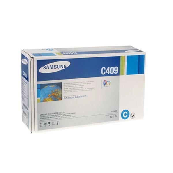 Картридж Toner Cart. Samsung CLP-310 / N / 315 / W / 3170FN / 3175 Cyan (1K, @ 5%, CLT-C409S) від компанії Приватне підприємство "Кваліор" - фото 1