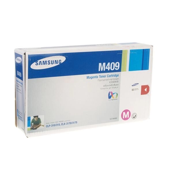 Картридж Toner Cart. Samsung CLP-310 / N / 315 / W / 3170FN / 3175 Magenta (1K, @ 5%, CLT-M409S) від компанії Приватне підприємство "Кваліор" - фото 1