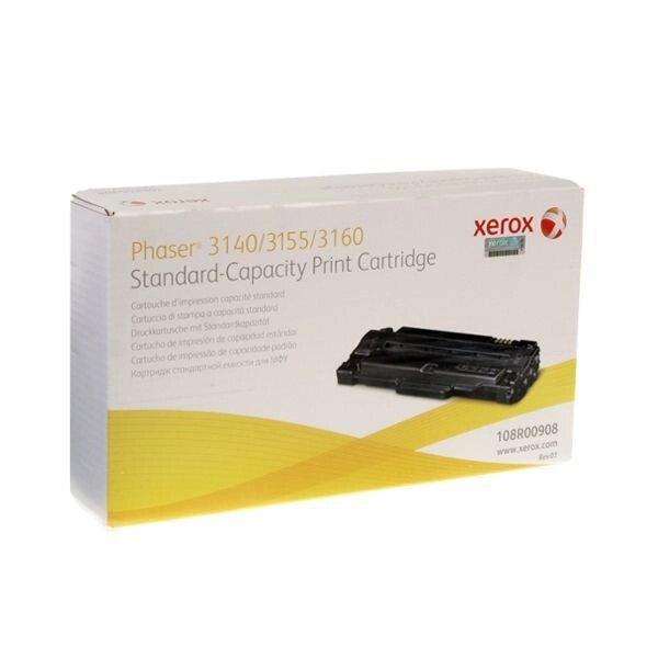 Картридж Toner Cart. XEROX Phaser 3140/3155/3160 (1.5K) (108R00908) від компанії Приватне підприємство "Кваліор" - фото 1