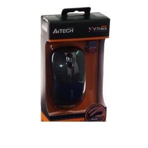 Маніпулятор "Миша" A4Tech G3-230 N-1 V-Track, бездротова оптична, Black (USB)