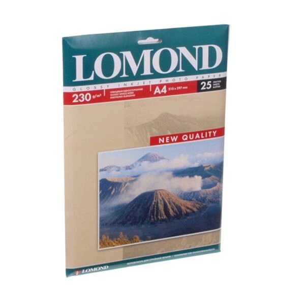 Папір Lomond, глянцева, 230g / m2, A4, 25л 0102049 від компанії Приватне підприємство "Кваліор" - фото 1