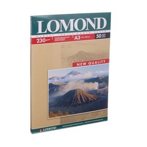 Папір Lomond, глянцева, 230g / m2, А3, 50л 0102025