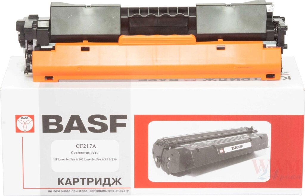 Картридж тонерний BASF для HP LJ pro M102 / M130 аналог CF217A black (BASF-KT-CF217A) - опис