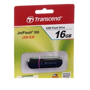 Флешка USB 2.0 Flash Drive Transcend JetFlash 300 16GB (TS16GJF300)