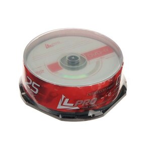 Диск DVD-R L-PRO 4.7 GB / 120 min 16x (25 pcs Cake Box, 240236)