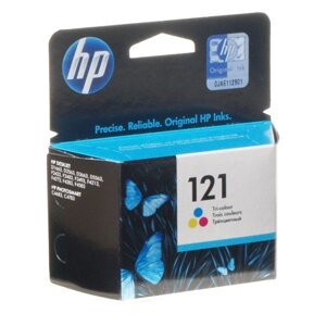 Картридж Ink Cart. HP DJ D2563 / F4283 Color (CC643HE) №121