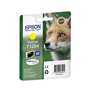 Картридж EPSON Stylus SX125 / SX420W / 425W (Yellow) (C13T12844010 / C13T12844011)