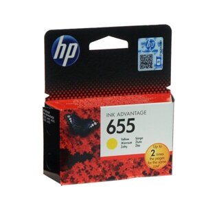 Картридж Ink Cart. HP DJ 4615/4625/3525/5525 (CZ112AE) №655 Yellow