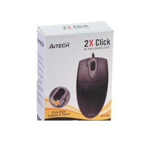 Маніпулятор "Миша" A4Tech, OP-620, оптична, Black (USB)