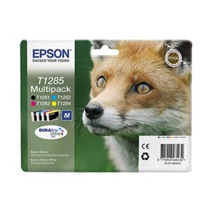 Картриджі EPSON Stylus SX125 / SX420W / 425W Bundle (Bk / C / M / Y) (C13T12854010)