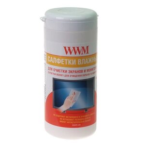 Серветки WWM чистий. антистати. Box 100шт. (TFT / PDA / LCD)