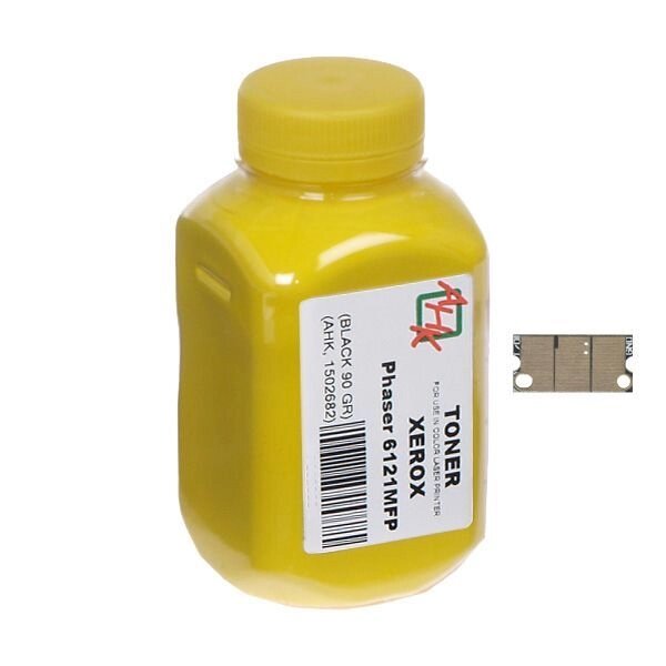 Тонер + чіп XEROX Phaser 6121MFP Yellow (АНК, 1502689) від компанії Приватне підприємство "Кваліор" - фото 1