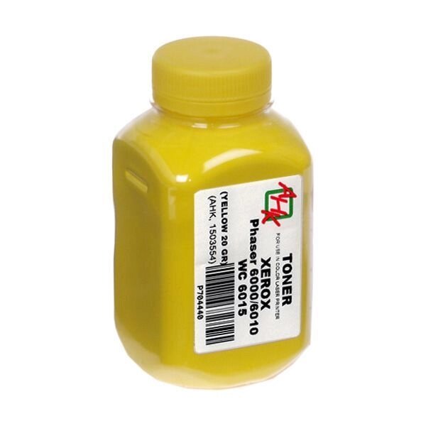 Тонер XEROX Phaser 6000/6010 / WC6015 (Yellow, 20 г) (АНК, 1503554) від компанії Приватне підприємство "Кваліор" - фото 1