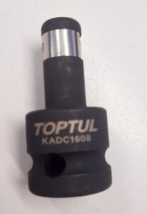 Бітотримач ударний 1/2"F x 1/4"F toptul KADC1608