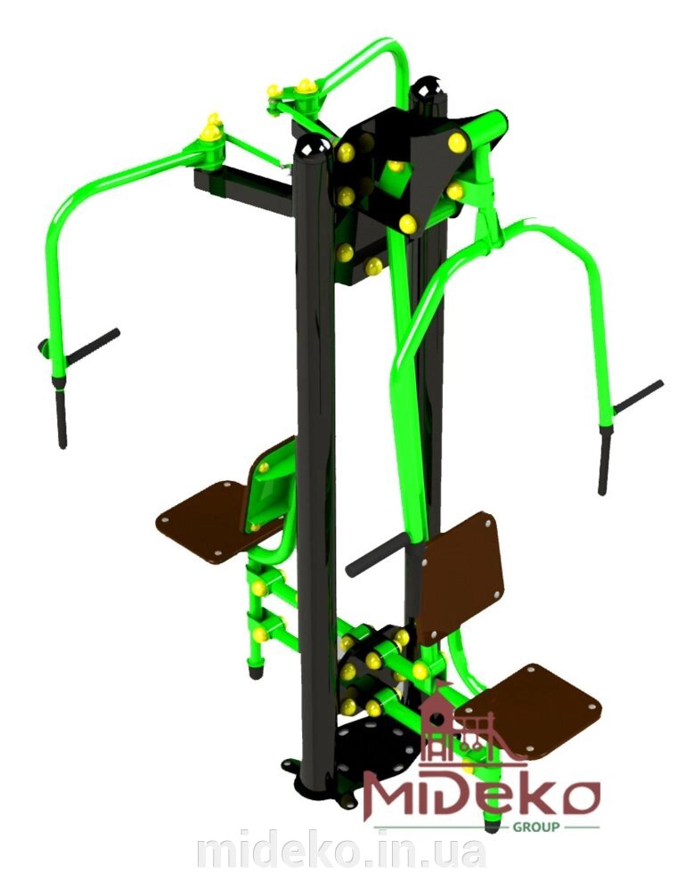 Батерфляй - жим від грудей "MIDEKO" від компанії ТОВ "МІДЕКО ГРУП" облаштування дитячих і спортивних майданчиків - фото 1