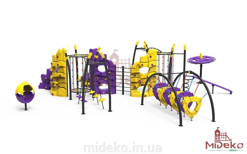 Детская площадка спортивная "Динамика" MIDEKO ##от компании## ТОВ "МИДЕКО ГРУПП" обустройство детских и спортплощадок - ##фото## 1