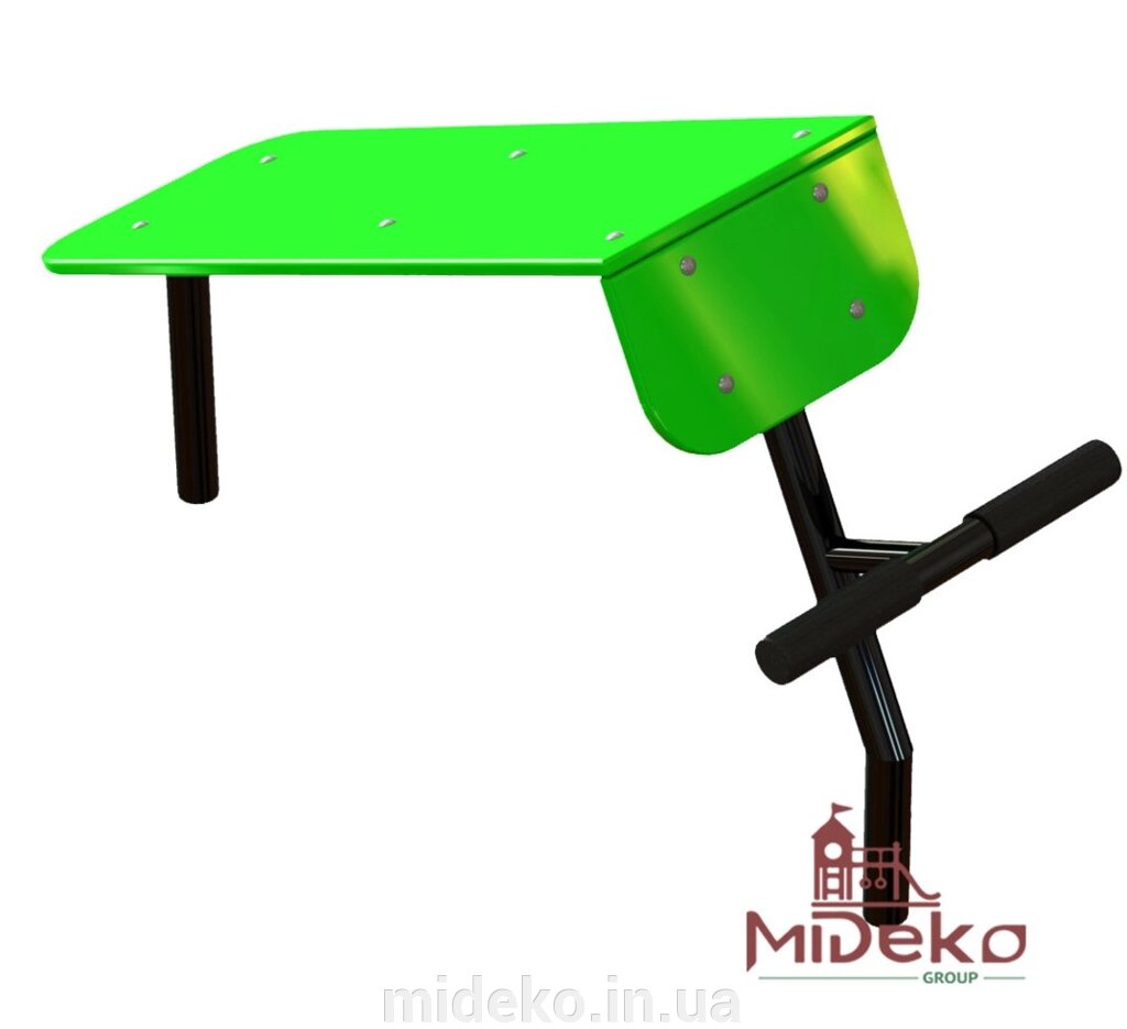 Лавочка для преса "MIDEKO" від компанії ТОВ "МІДЕКО ГРУП" облаштування дитячих і спортивних майданчиків - фото 1