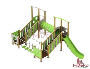 Игровой комплекс для детского сада "Лесные приключения" MIDEKO