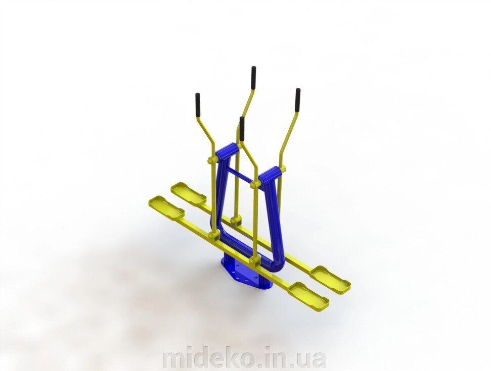 Подвійний лижник "MIDEKO" від компанії ТОВ "МІДЕКО ГРУП" облаштування дитячих і спортивних майданчиків - фото 1