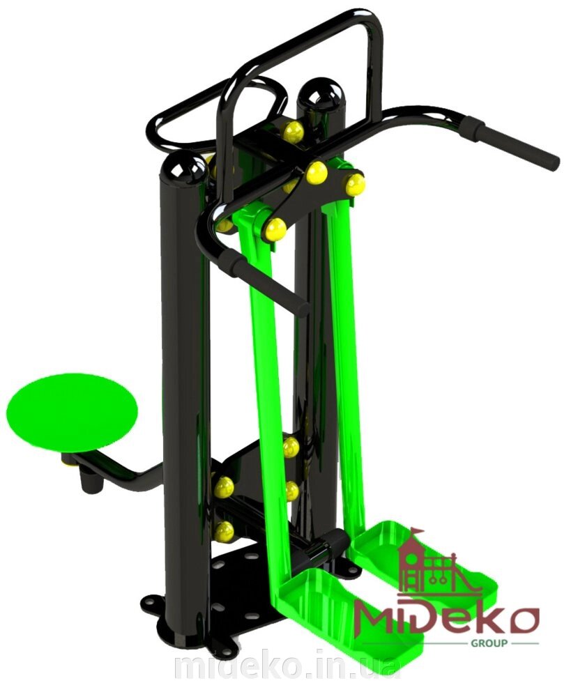 Тренажер для м'язів стегна - твістер "MIDEKO" від компанії ТОВ "МІДЕКО ГРУП" облаштування дитячих і спортивних майданчиків - фото 1