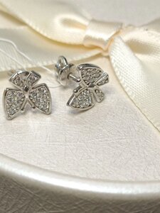 Сережки срібні прекрасний метелики