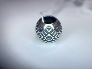 Підвіска шарм вишиванка для браслета