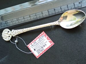Ложка срібна чайна ст11б Імперія чайна, довжина 13,5 см