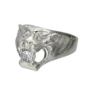 Срібний перстень "Оскал Тигра" DARIY 017п