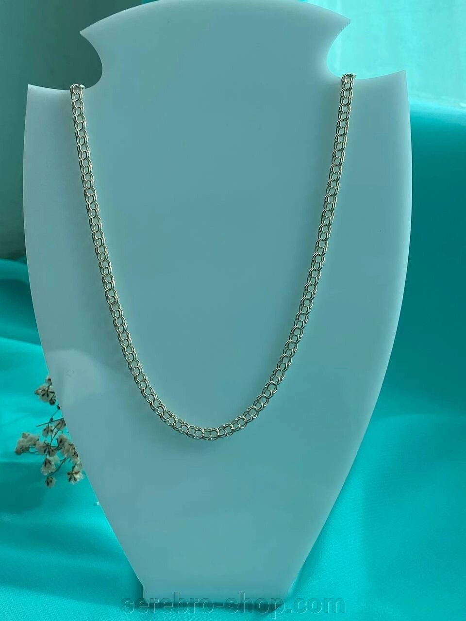 Срібний ланцюг бісмарк . DARIY БЛ2.8 від компанії Serebro-shop - фото 1