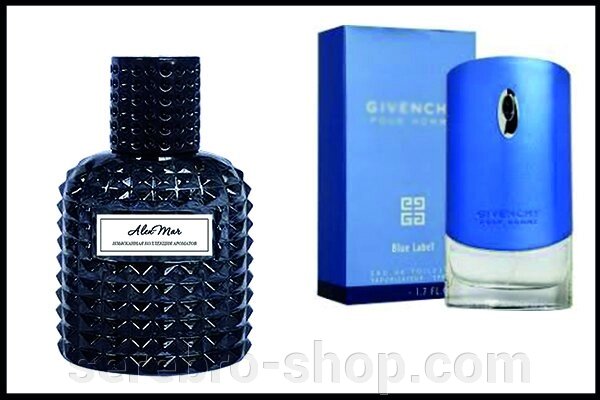 Стійкі духи интенс AlenMar чоловічий аромат Givenchy Blue Label від компанії Serebro-shop - фото 1