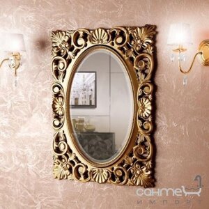 Декоративне дзеркало для ванної кімнати Marsan Louise 750x1050 чорний глянець