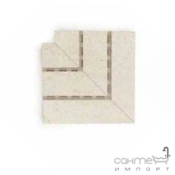 Дренажні грати, куточок 20x20x2,2 Mayor Crosscut Rejilla Ceramica Esquina Ref. RJ70 E000 М-732 Petra Світло-Бежевий від компанії Інтернет-гіпермаркет сантехніки та опалення сантехніка. od. ua - фото 1