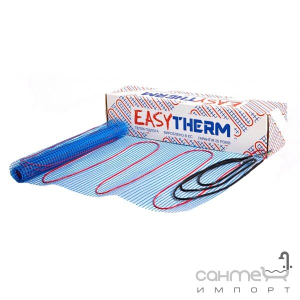 Двохвильовий нагрівальний мат під підлогою, що покриває Easytherm EasyMat 10.0 від компанії Інтернет-гіпермаркет сантехніки та опалення сантехніка. od. ua - фото 1