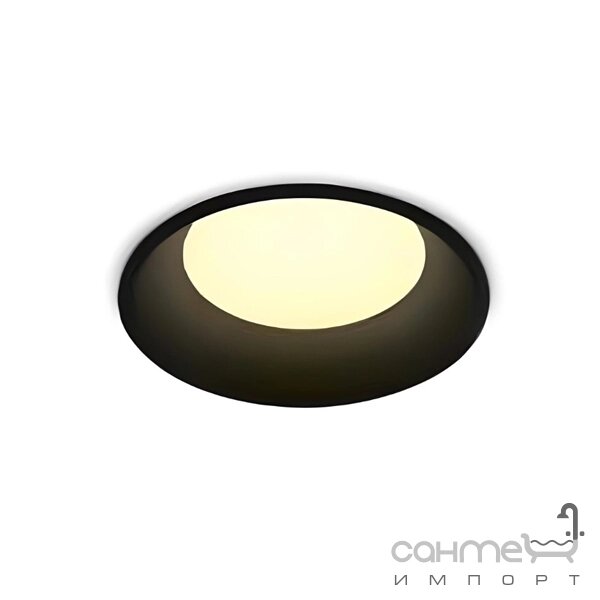 Круглий врізний точковий LED світильник Friendlylight Orbital LED 10W 3000K FL1076 чорний від компанії Інтернет-гіпермаркет сантехніки та опалення сантехніка. od. ua - фото 1