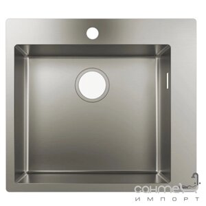Кухонна раковина з нержавіючої сталі Hansgrohe S711-F450 43301800 Chrome