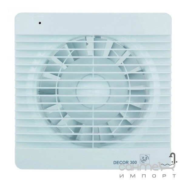 Осьовий вентилятор для ванної кімнати Soler & Palau Decor-300 CZ 230V 5210207600 білий від компанії Інтернет-гіпермаркет сантехніки та опалення сантехніка. od. ua - фото 1