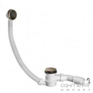 Сифон для ванни / Висока душова піддони Mcalpine HC2600Clab Антикварний латунь