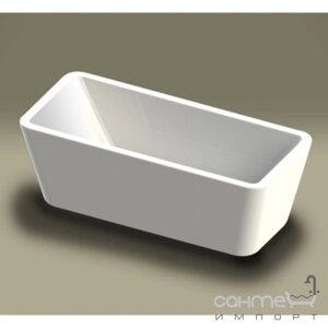 Відокремлена ванна Knief Aqua Plus Настрій 0100085 білий, овальний переповнений хром