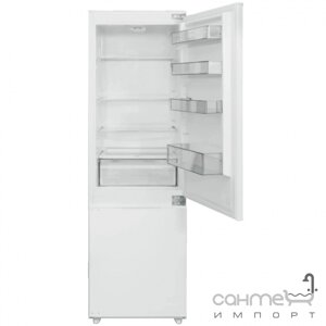 Встраиваемый двухкамерный холодильник с нижней морозильной камерой Fabiano FBF 0249
