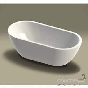 Окрема ванна Knief Aqua Plus Form 0100087 Круглий переповнений білий глянцевий + манекен Knief 010009106