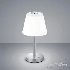 Сенсорный LED-ночник Trio Emerald 525490106 хром/белое стекло