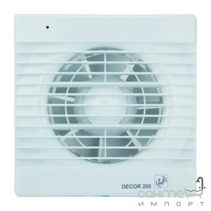 Осьова ванна фанат Soler & Palau Decor-200 S 230V 5210038500 білий