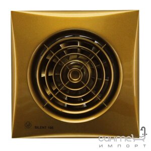 Осьовий вентилятор з чековим клапаном Soler & Palau Silent-100 CZ 230V 5210604300 Золото