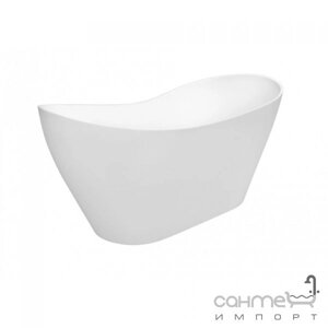 Отдельностоящая ванна з сифоном Besco PMD Piramida Viya 160x70 біла