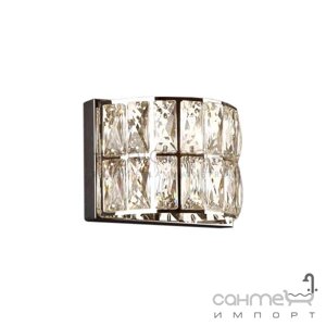 Maxlight Diamante W0204 настінна лампа сучасна, прозора, хром, скло, метал, білий