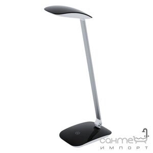 Настільна лампа Eglo Cajero 95696 високотехнологічні, сучасні, білі, пластикові, чорні