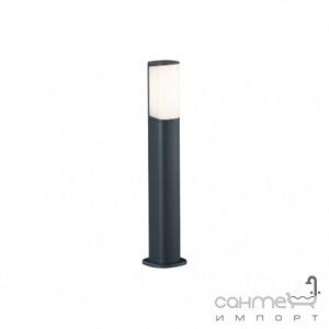 Street Lantern-column Trio Ticino 521260142 Антрацит, білий пластик