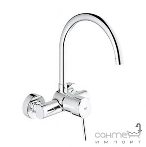 Змішувач для кухні, настінний GROHE Concetto 32667001