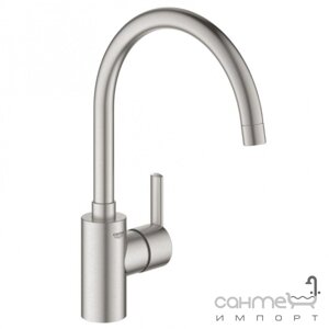 Змішувач для кухні Grohe Feel 32670DC2 з висувним виливом, нержавіюча сталь